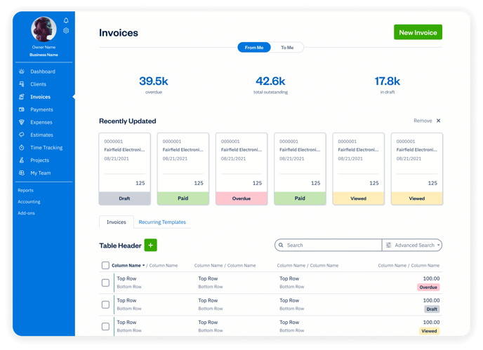 Customizable Invoices-1