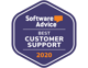 2020 Best Customer Support by Software Advice