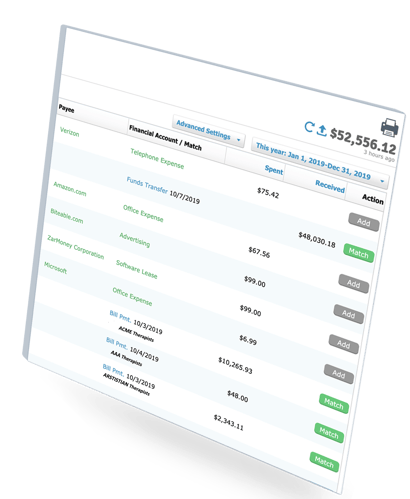 Accounts Reconcillation