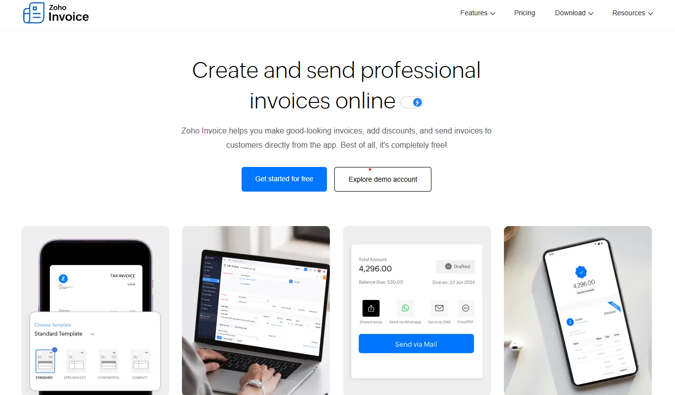 Zoho Invoice-1