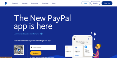 paypal screen shot 1
