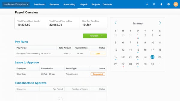 xero Payroll Services