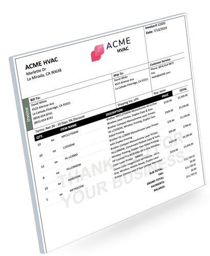 invoice