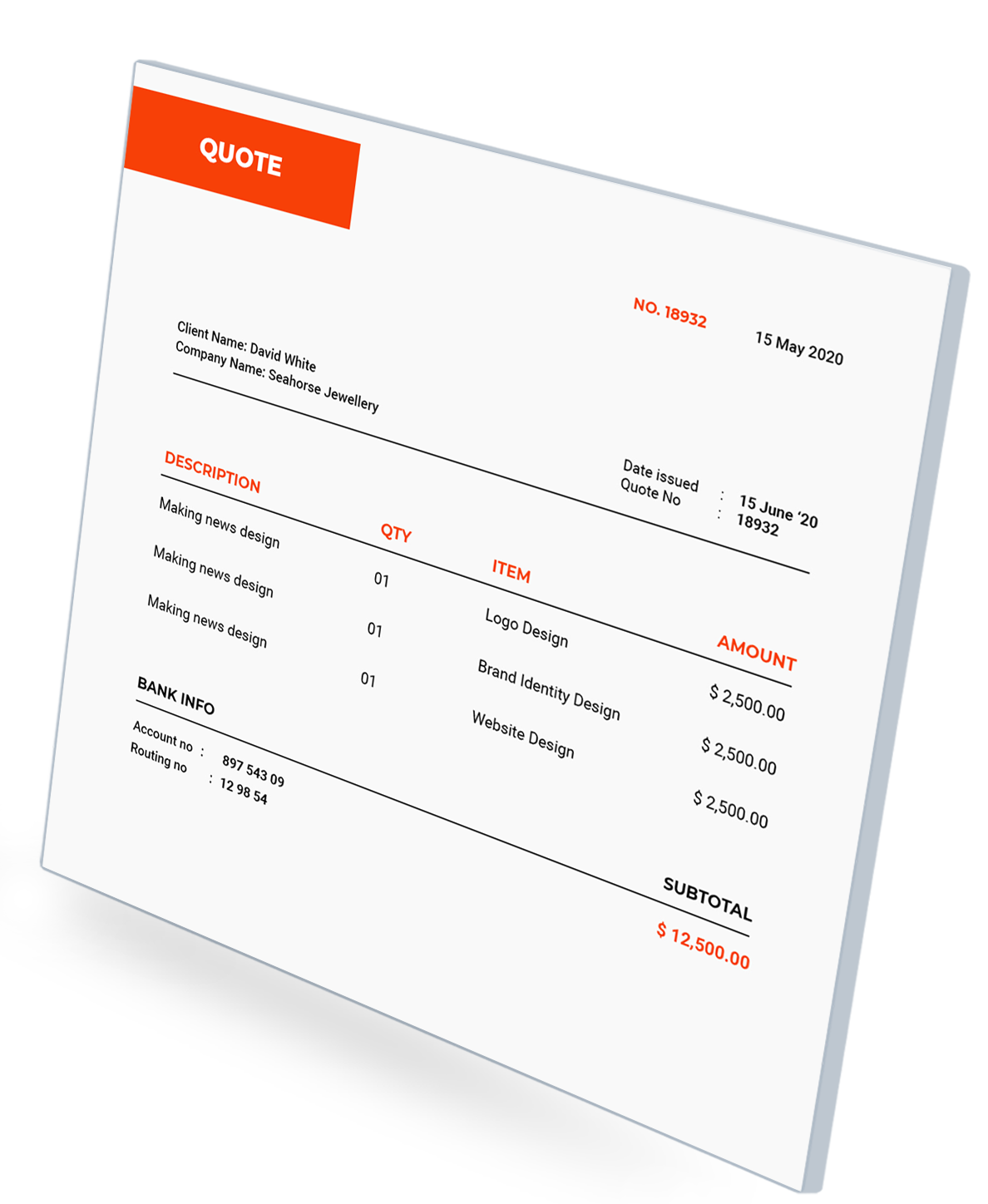 Quick customizable an invoice and estimate software you need